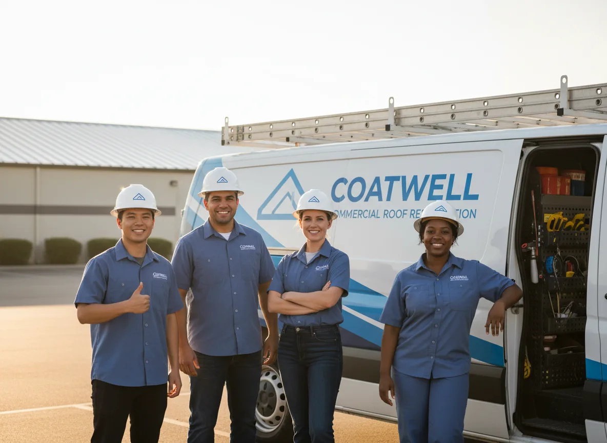 Commercial roof coating company in Century, FL